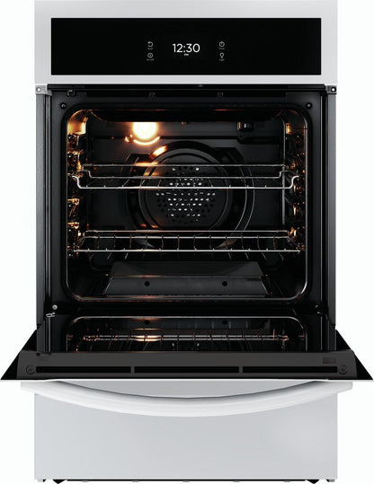 Frigidaire GCWG2438AW 24 Single Gas Wall Oven with Air Fry