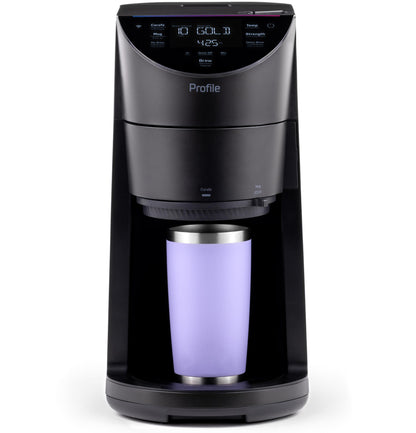 P7CGAAS6TBB GE Profile™ Smart Grind and Brew Coffee Maker with Podless Single Serve