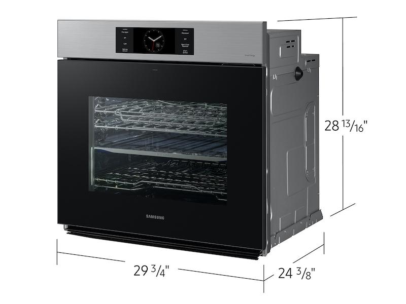 Samsung NV51CG700SSRAA Bespoke 30 Stainless Steel Single Wall Oven with AI Pro Cooking™ Camera