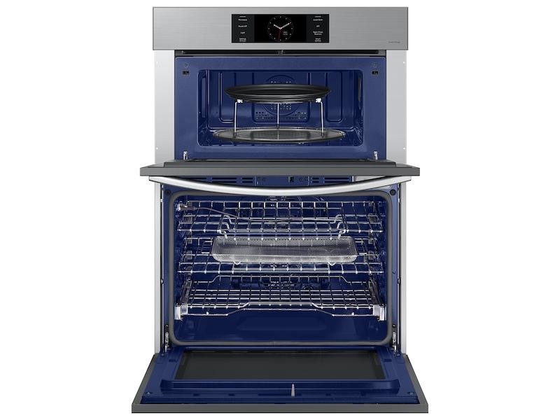 Samsung NQ70CG700DSRAA Bespoke 30 Microwave Combination Wall Oven with with Flex Duo™ in Stainless Steel