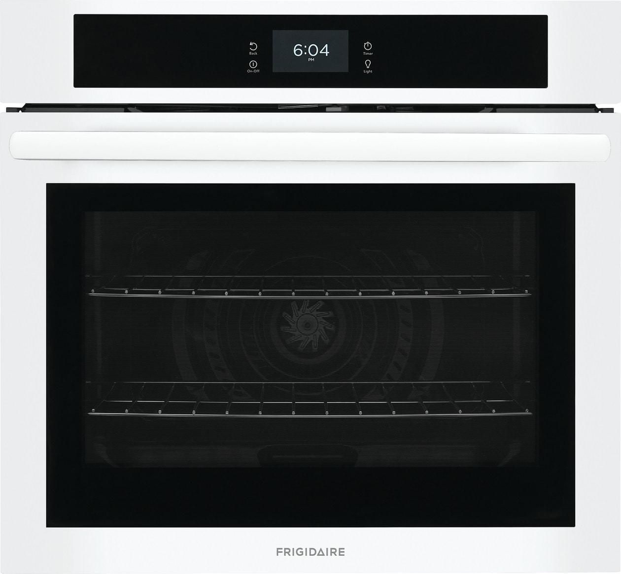 Frigidaire FCWS3027AW 30 Single Electric Wall Oven with Fan Convection