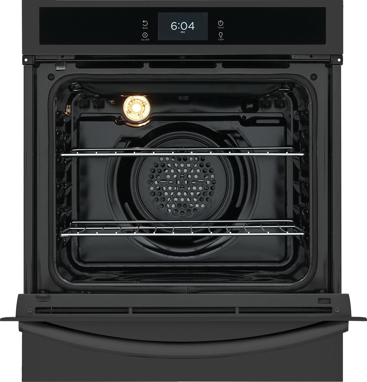 Frigidaire GCWS2438AB 24 Single Electric Wall Oven with Air Fry
