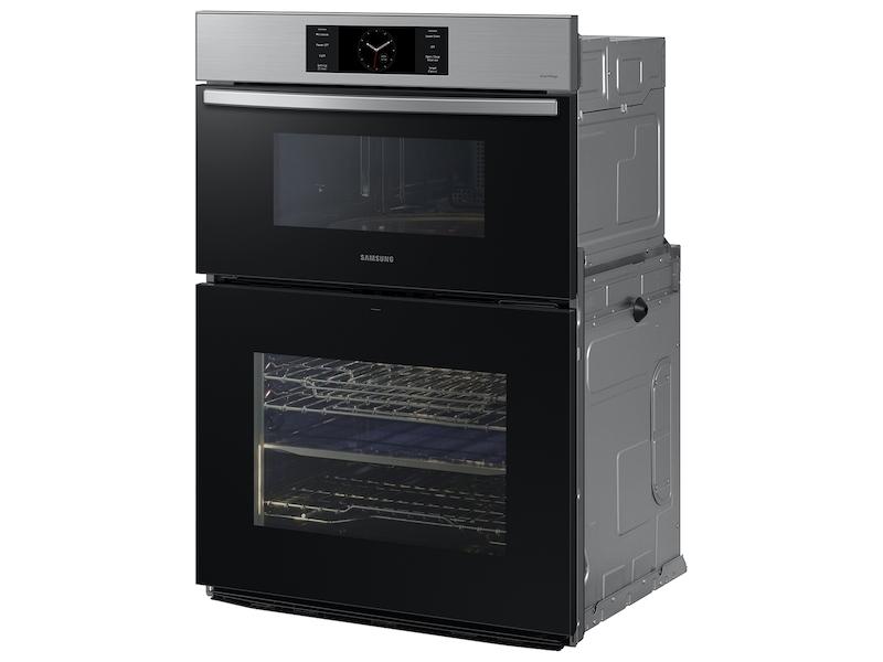 Samsung NQ70CG700DSRAA Bespoke 30 Microwave Combination Wall Oven with with Flex Duo™ in Stainless Steel
