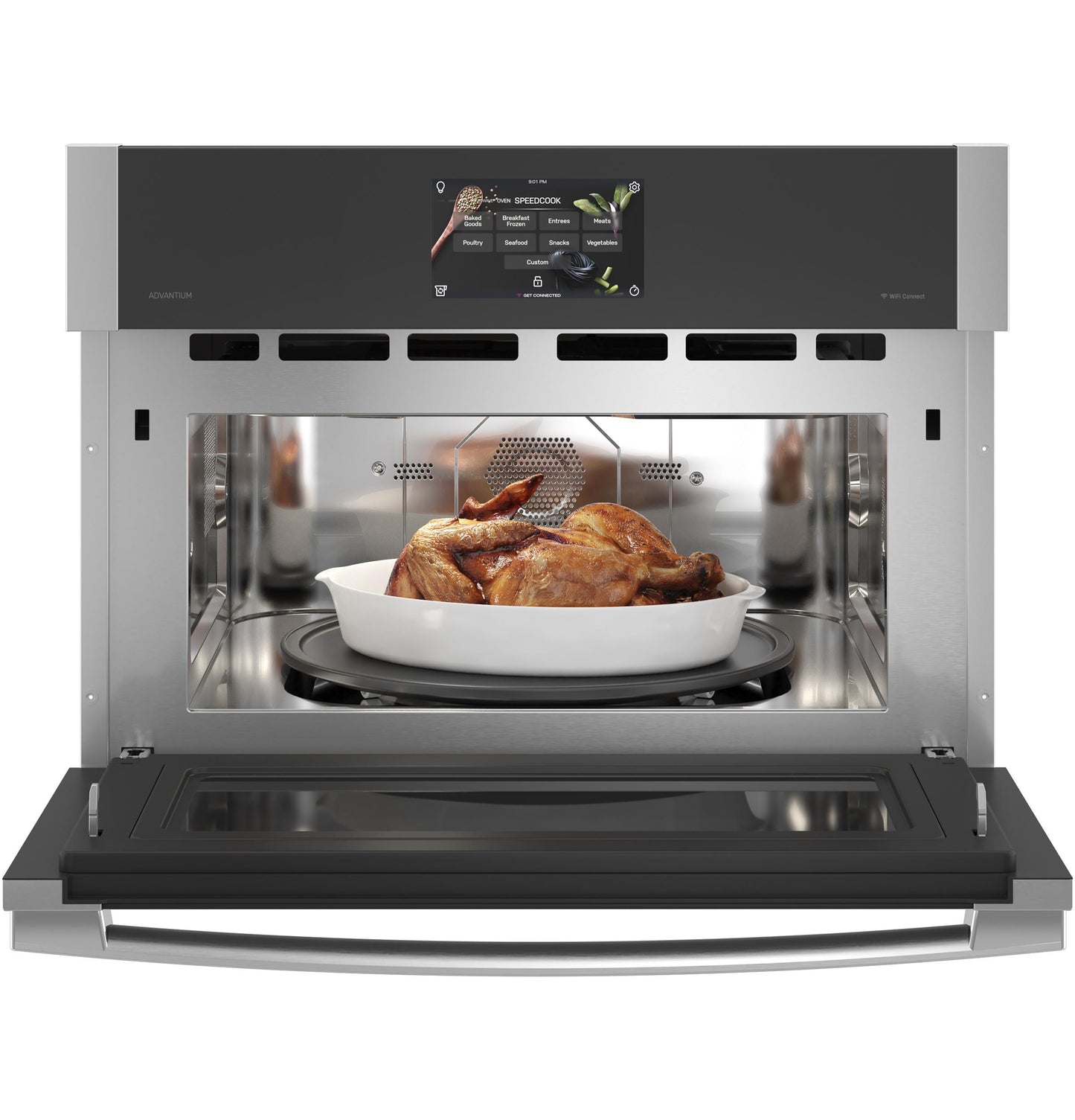 PSB9100SVSS GE Profile™ 27 Single Wall Oven with 120V Advantium® Technology