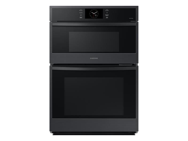 Samsung NQ70CG600DMTAA 30 Microwave Combination Wall Oven with Steam Cook in Matte Black