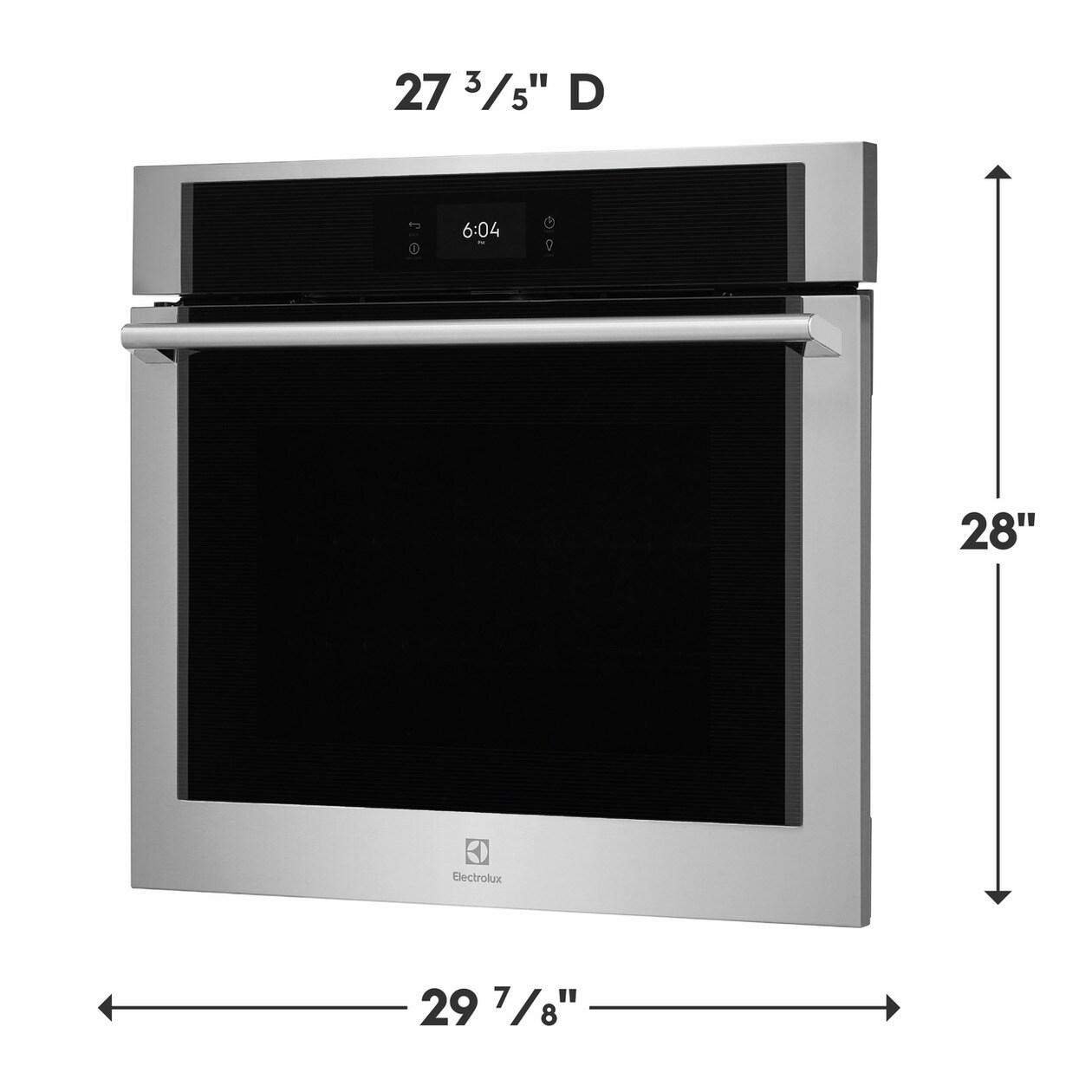 Electrolux ECWS3012AS 30 Electric Single Wall Oven with Air Sous Vide