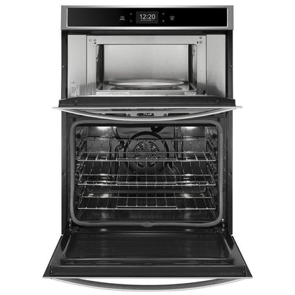 Whirlpool WOC75EC7HS 5.7 cu. ft. Smart Combination Convection Wall Oven with Air Fry, when Connected