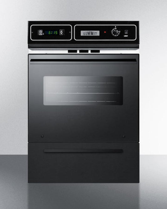 Summit TEM721DK 24 Wide Electric Wall Oven