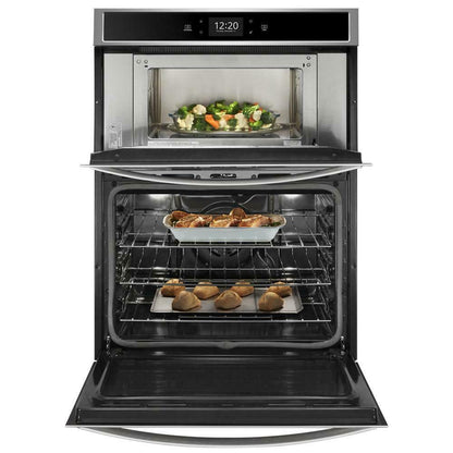 Whirlpool WOC75EC7HS 5.7 cu. ft. Smart Combination Convection Wall Oven with Air Fry, when Connected