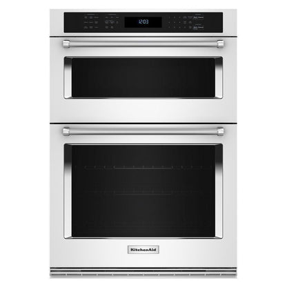 KOEC530PWH KitchenAid® 30 Combination Microwave Wall Ovens with Air Fry Mode.