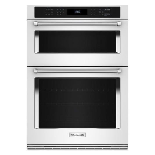KOEC530PWH KitchenAid® 30 Combination Microwave Wall Ovens with Air Fry Mode.
