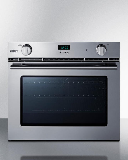 Summit SGWOGD27 27 Wide Gas Wall Oven