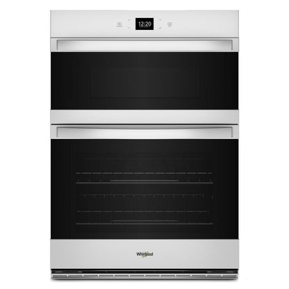 Whirlpool WOEC5027LW 5.7 Total Cu. Ft. Combo Wall Oven with Air Fry When Connected
