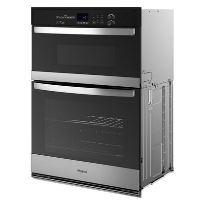 Whirlpool WOEC3030LS 6.4 Total Cu. Ft. Combo Self-Cleaning Wall Oven