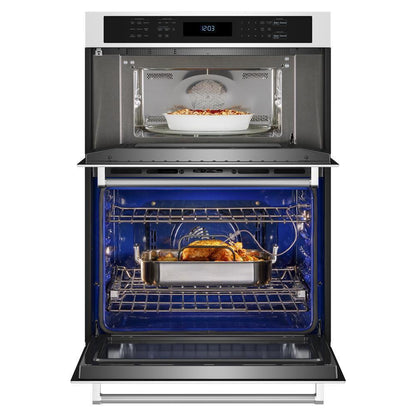 KOEC530PWH KitchenAid® 30 Combination Microwave Wall Ovens with Air Fry Mode.