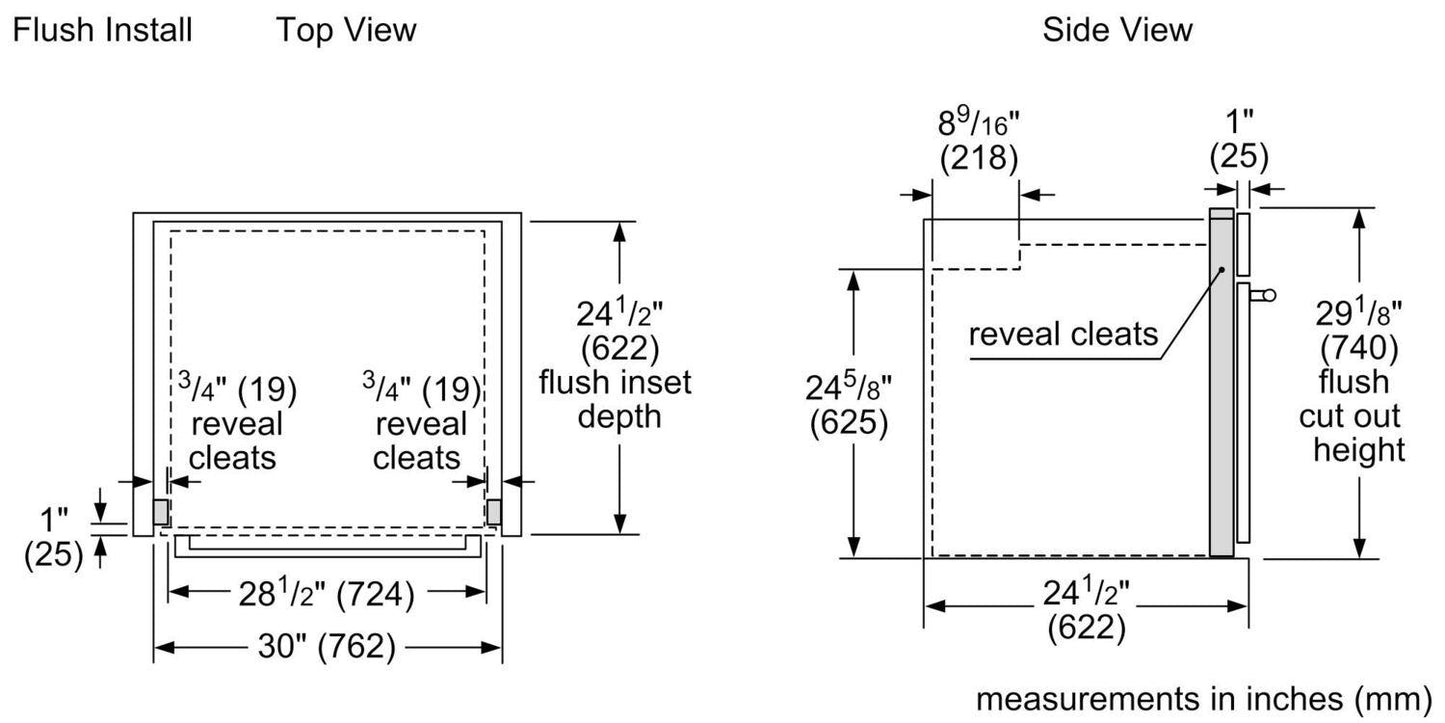 Bosch HBL8454UC 800 Series, Built-in oven, 30'', Stainless steel