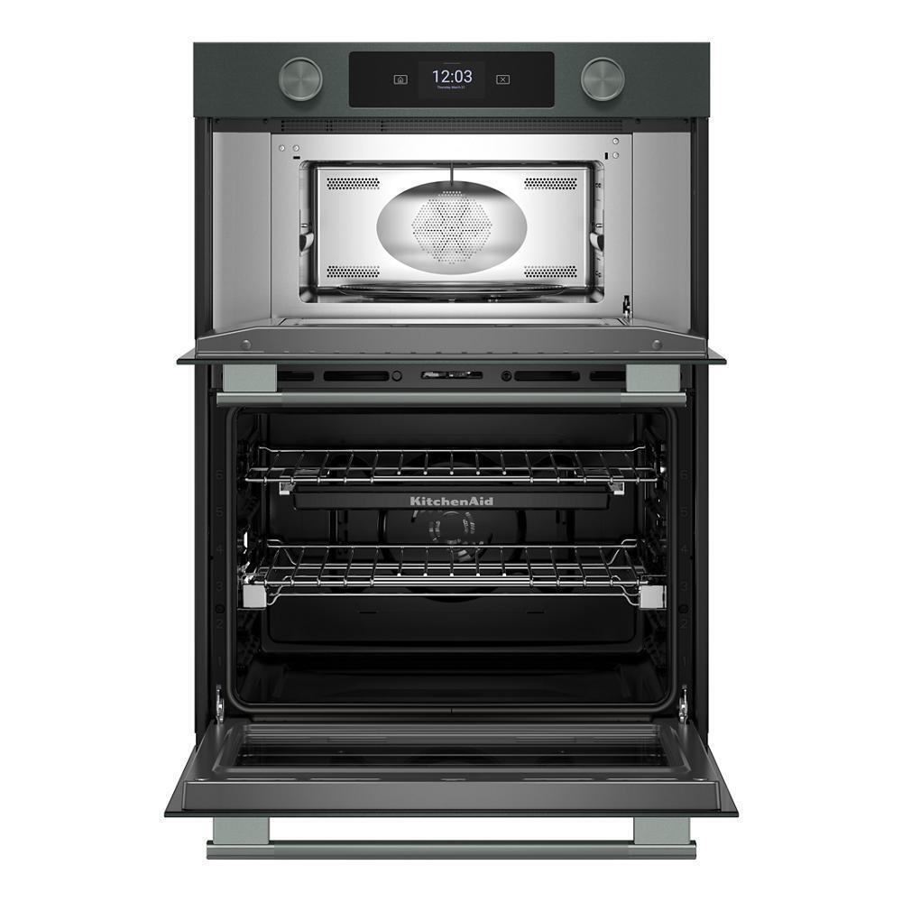Kitchenaid KOEC730SJP 30-inch Smart Electric Combo Wall Oven with Assisted Cooking Modes - Juniper
