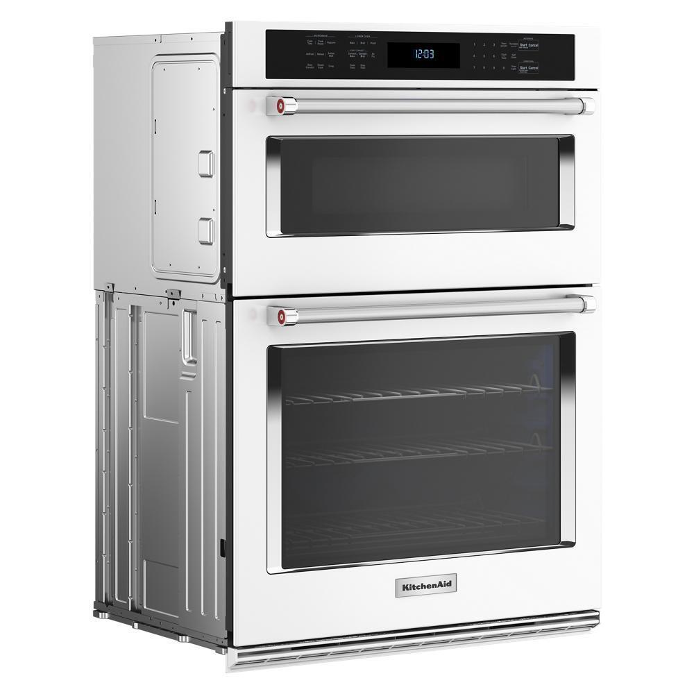 KOEC530PWH KitchenAid® 30 Combination Microwave Wall Ovens with Air Fry Mode.