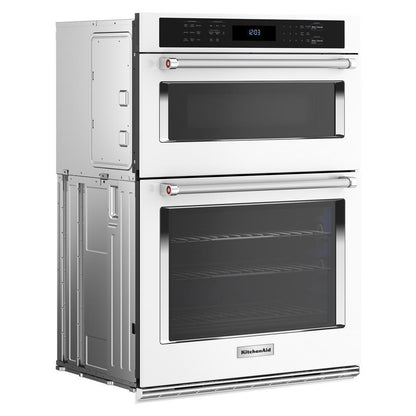 KOEC530PWH KitchenAid® 30 Combination Microwave Wall Ovens with Air Fry Mode.