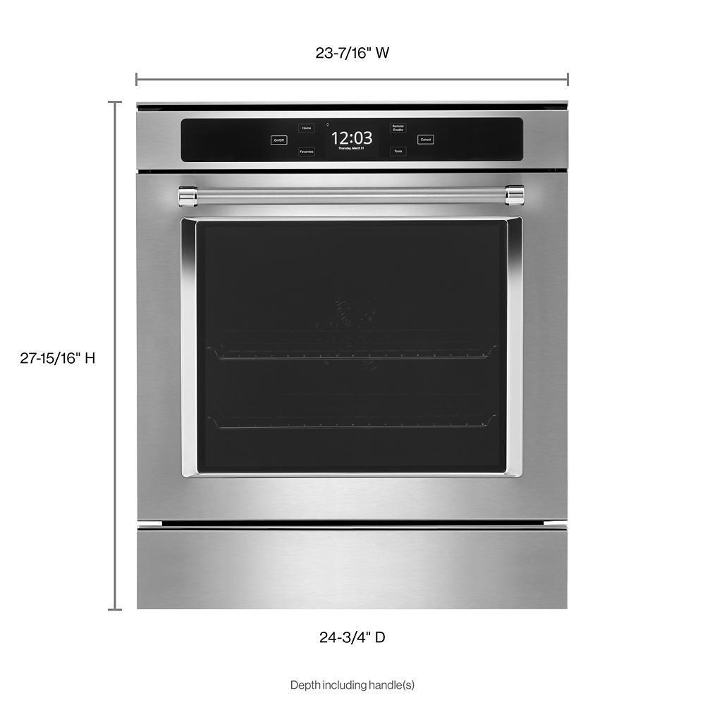 Kitchenaid KOSC504PPS 24 Smart Single Wall Oven with True Convection