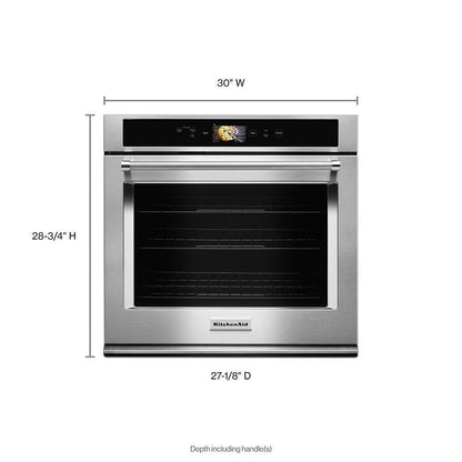 Kitchenaid KOSE900HSS Smart Oven+ 30 Single Oven with Powered Attachments