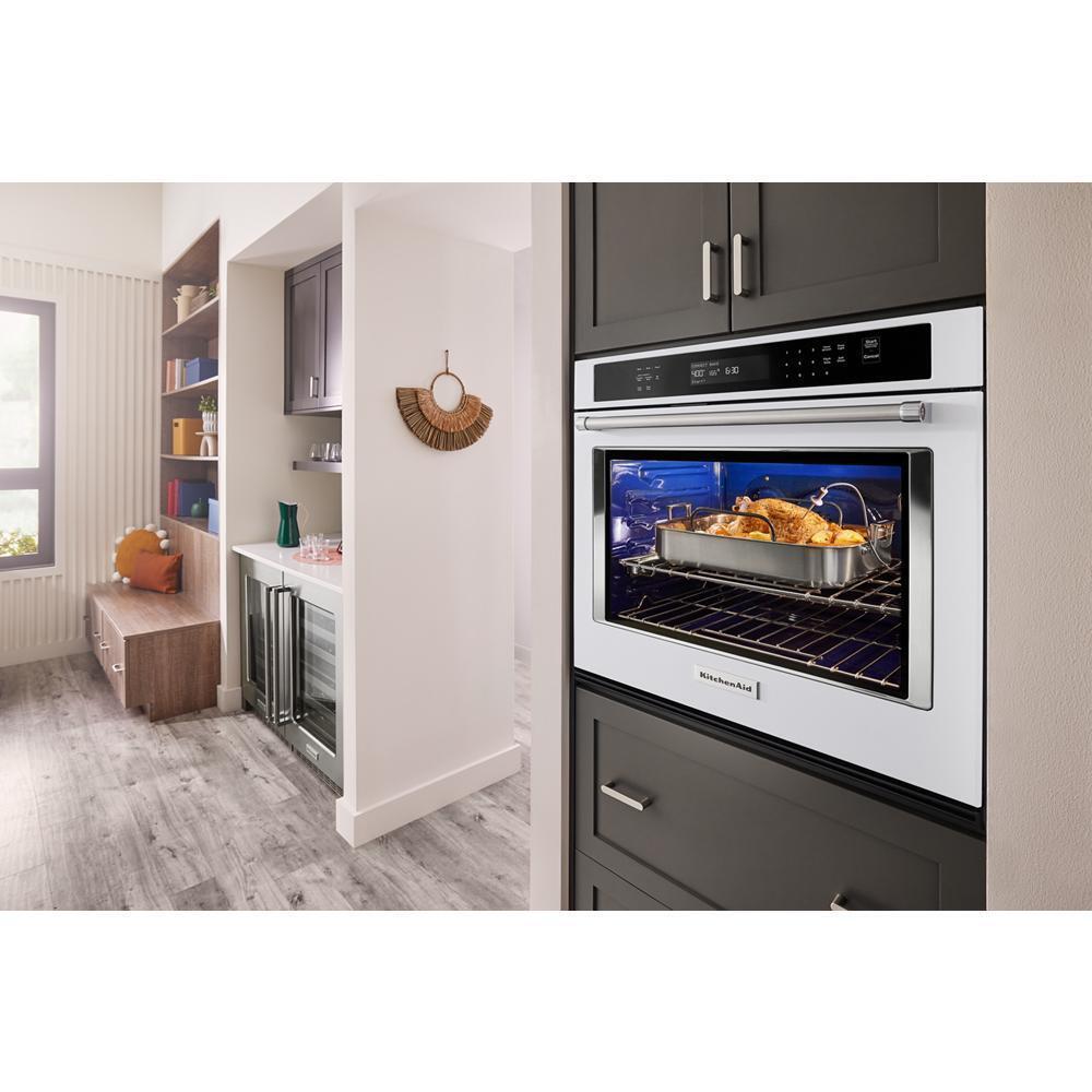 KOES530PWH KitchenAid® 30 Single Wall Ovens with Air Fry Mode