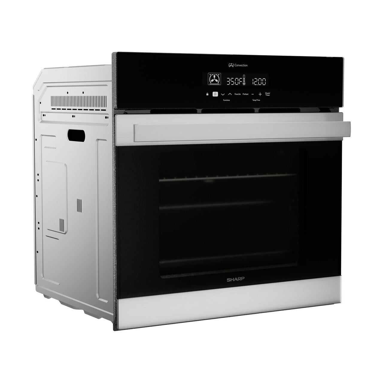 Sharp SWA2450GS 24 in. Stainless Steel European Convection Built-In Single Wall Oven