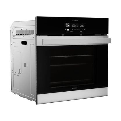 Sharp SWA2450GS 24 in. Stainless Steel European Convection Built-In Single Wall Oven