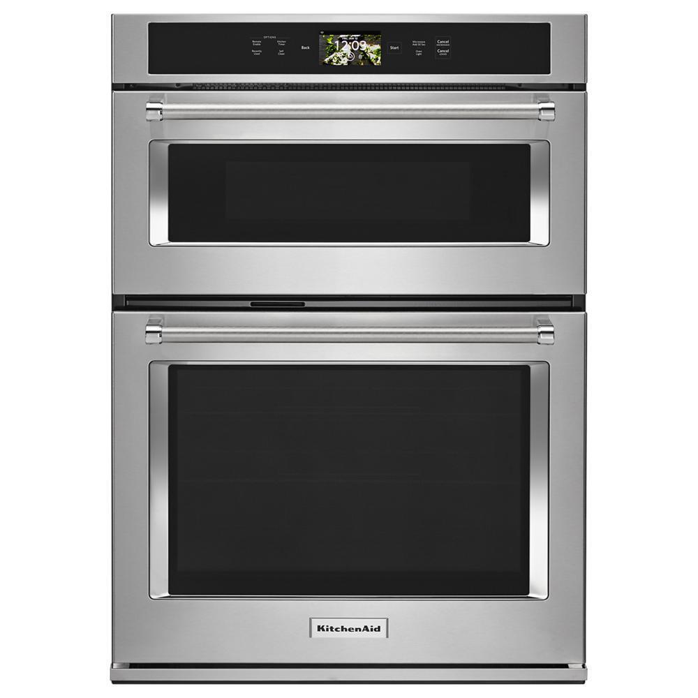 Kitchenaid KOCE900HSS Smart Oven+ 30 Combination Oven with Powered Attachments