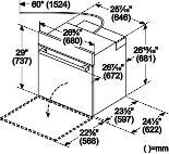 Bosch HBN8451UC 800 Series, Built-in oven, 27'', Stainless steel