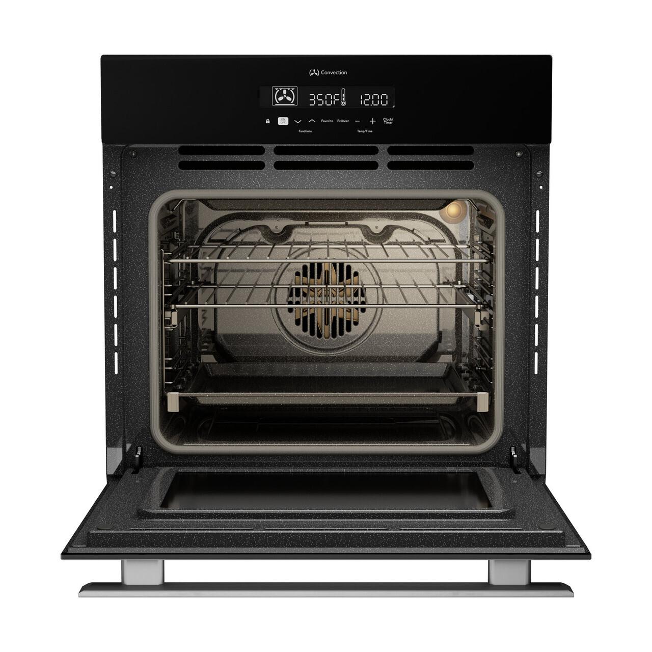 Sharp SWA2450GS 24 in. Stainless Steel European Convection Built-In Single Wall Oven