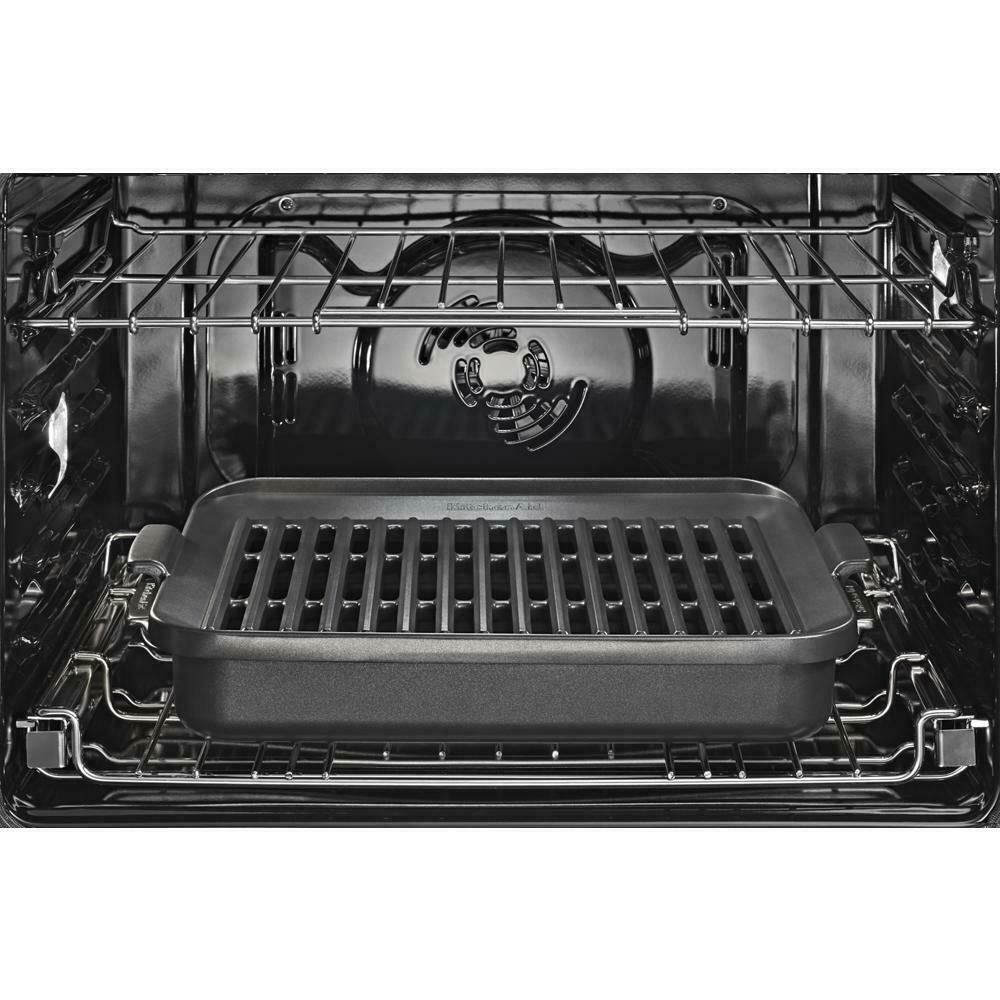 Kitchenaid KOSE900HBS Smart Oven+ 30 Single Oven with Powered Attachments and PrintShield™ Finish