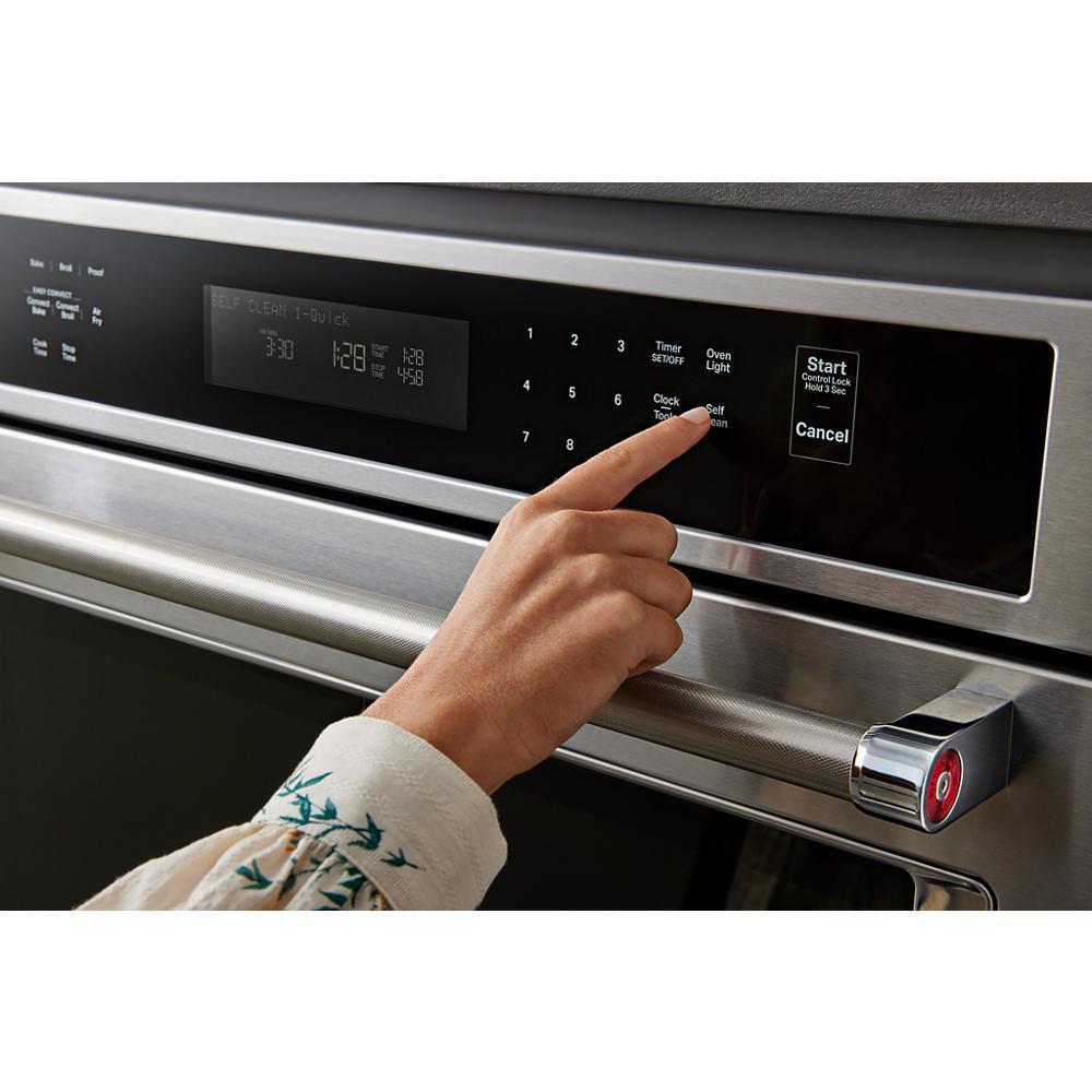 KOEC530PWH KitchenAid® 30 Combination Microwave Wall Ovens with Air Fry Mode.