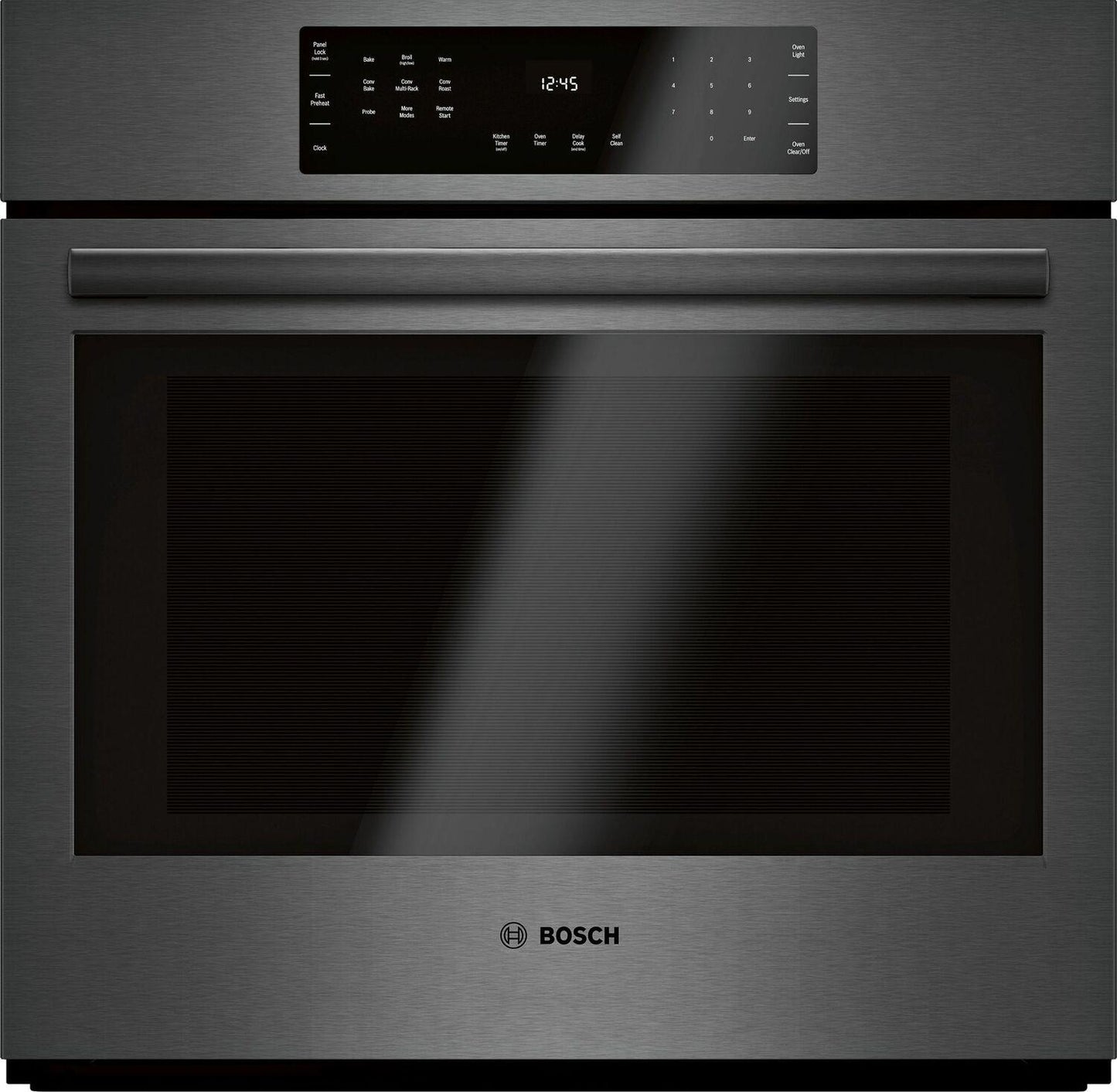 Bosch HBL8443UC 800 Series, Built-in oven, 30'', Black stainless steel