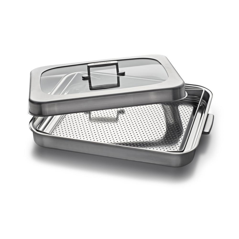 Kitchenaid KOSE900HBS Smart Oven+ 30 Single Oven with Powered Attachments and PrintShield™ Finish