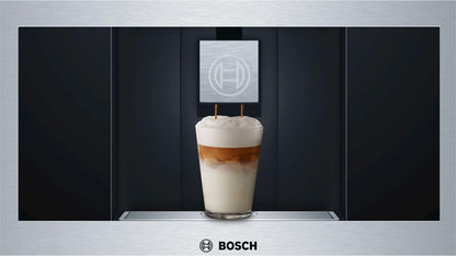 Bosch BCM8450UC 800 Series, Built-In Fully Automatic Coffee Machine, Stainless steel, Removable water tank