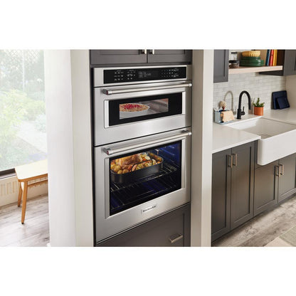 KOEC530PSS KitchenAid® 30 Combination Microwave Wall Ovens with Air Fry Mode.