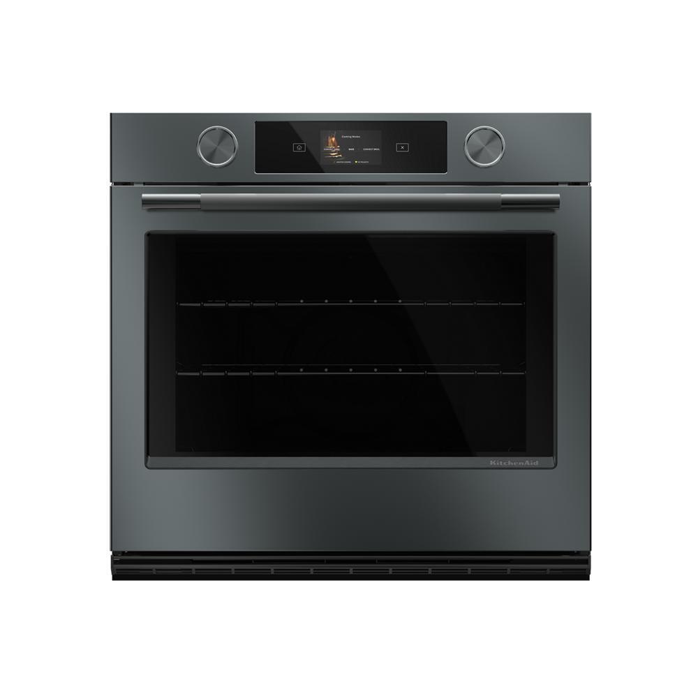 Kitchenaid KOES730SJP 30-inch Smart Electric Single Wall Oven with Assisted Cooking Modes - Juniper