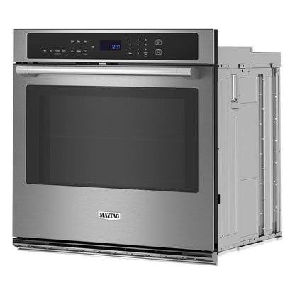 Maytag MOES6030LZ 30-inch Single Wall Oven with Air Fry and Basket - 5.0 cu. ft.