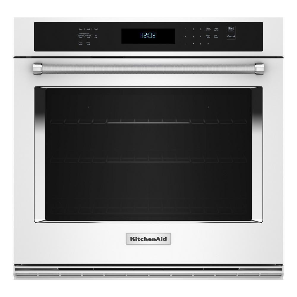 KOES530PWH KitchenAid® 30 Single Wall Ovens with Air Fry Mode