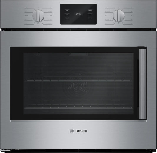Bosch HBL5455LUC 500 Series, Built-in oven, 30'', Door Hinge: left, Stainless steel