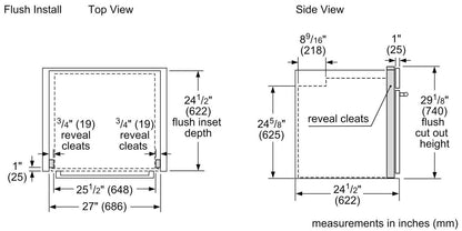 Bosch HBN8451UC 800 Series, Built-in oven, 27'', Stainless steel