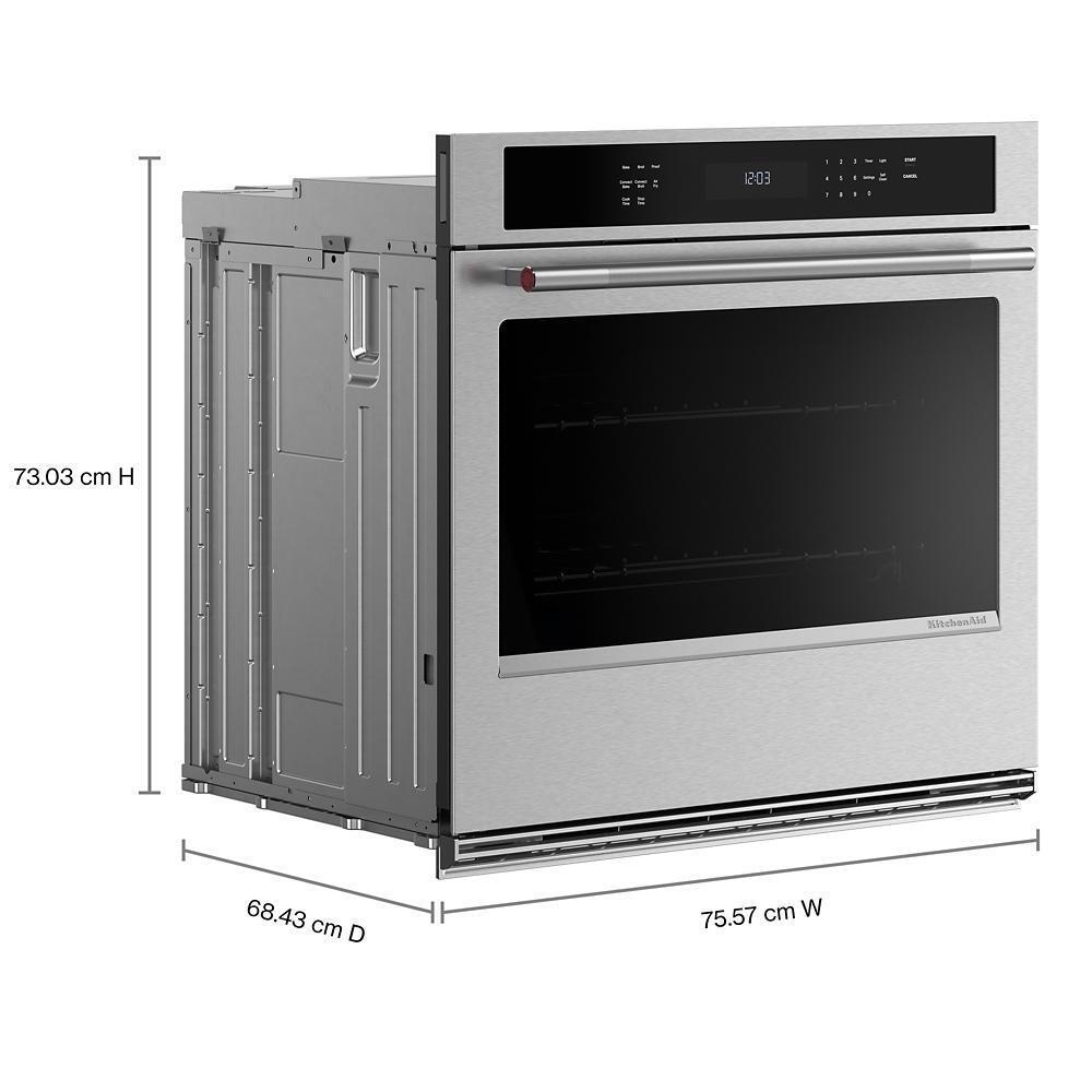 Kitchenaid KOES530SPS 30-inch Electric Single Wall Oven with No Preheat Air Fry Mode - PrintShield™ Finish