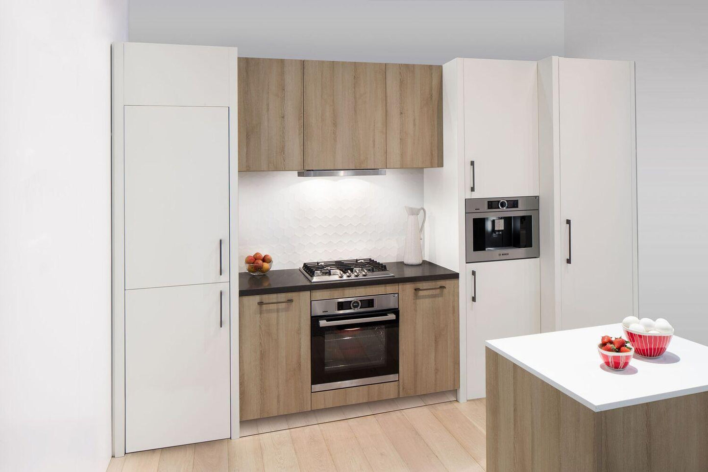 Bosch BCM8450UC 800 Series, Built-In Fully Automatic Coffee Machine, Stainless steel, Removable water tank