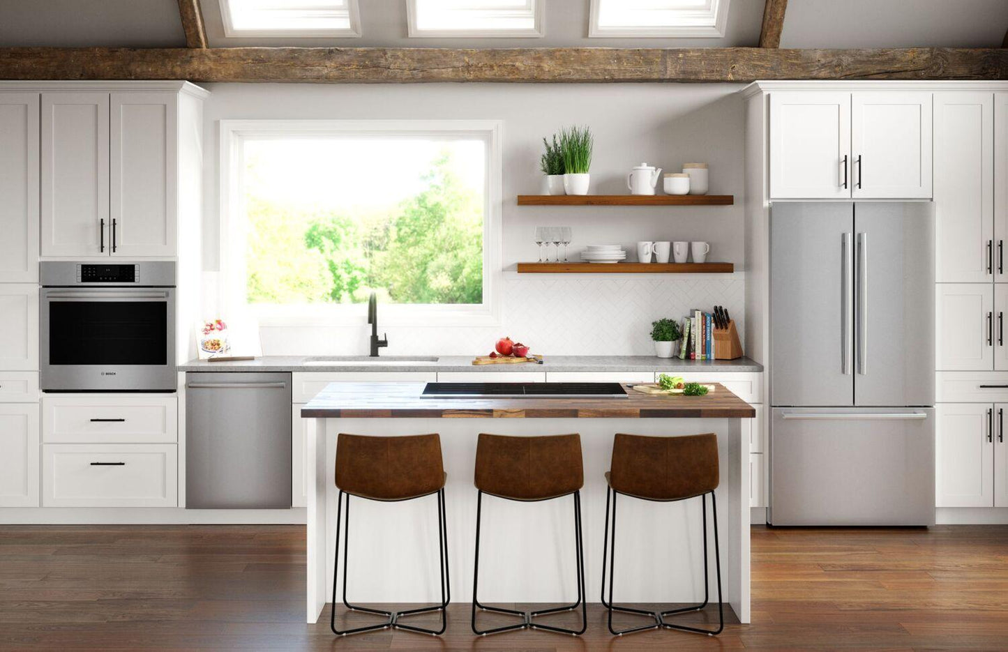 Bosch HBL8454UC 800 Series, Built-in oven, 30'', Stainless steel