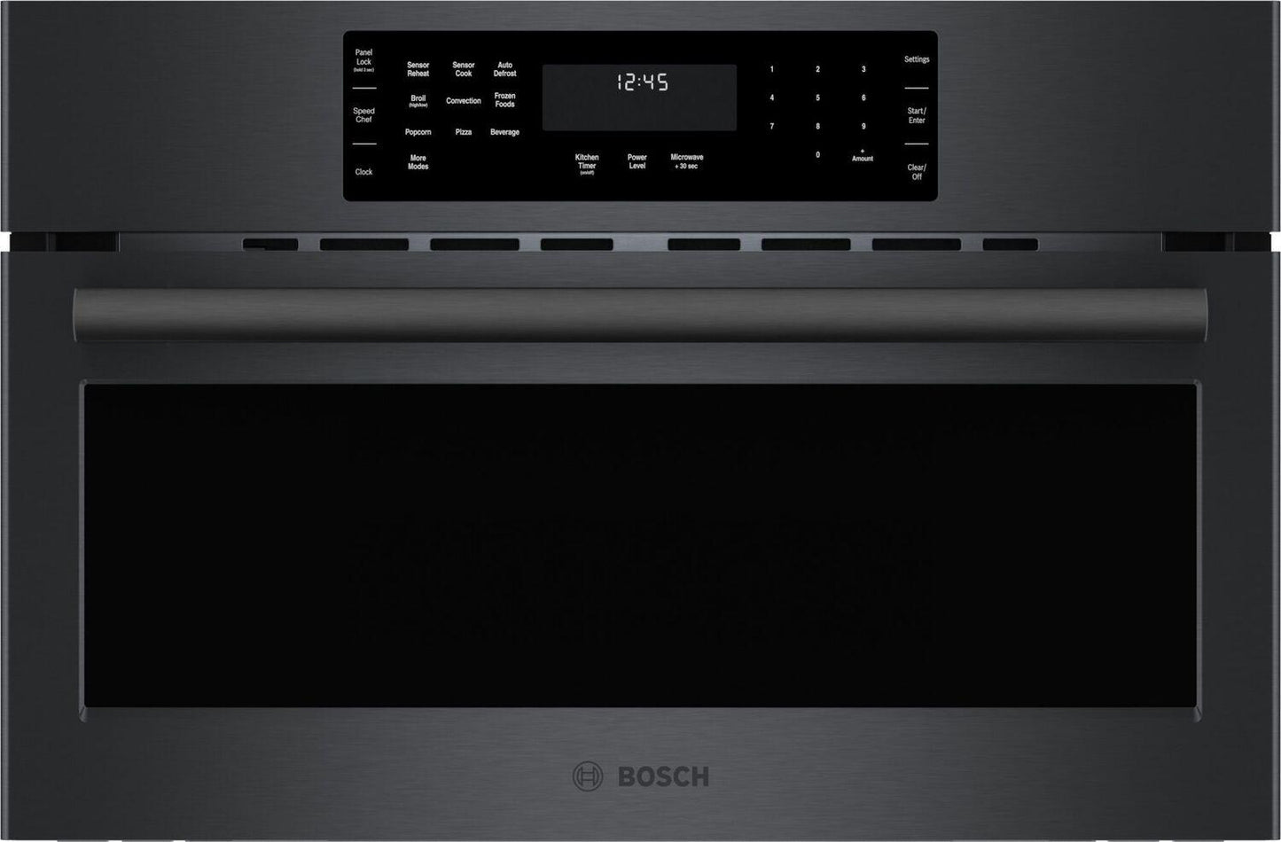 Bosch HMC80242UC 800 Series, Speed Oven, 30'', Black stainless steel