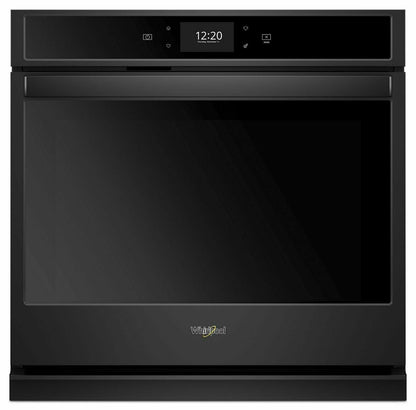 Whirlpool WOS72EC7HB 4.3 cu. ft. Smart Single Wall Oven with True Convection Cooking - Black