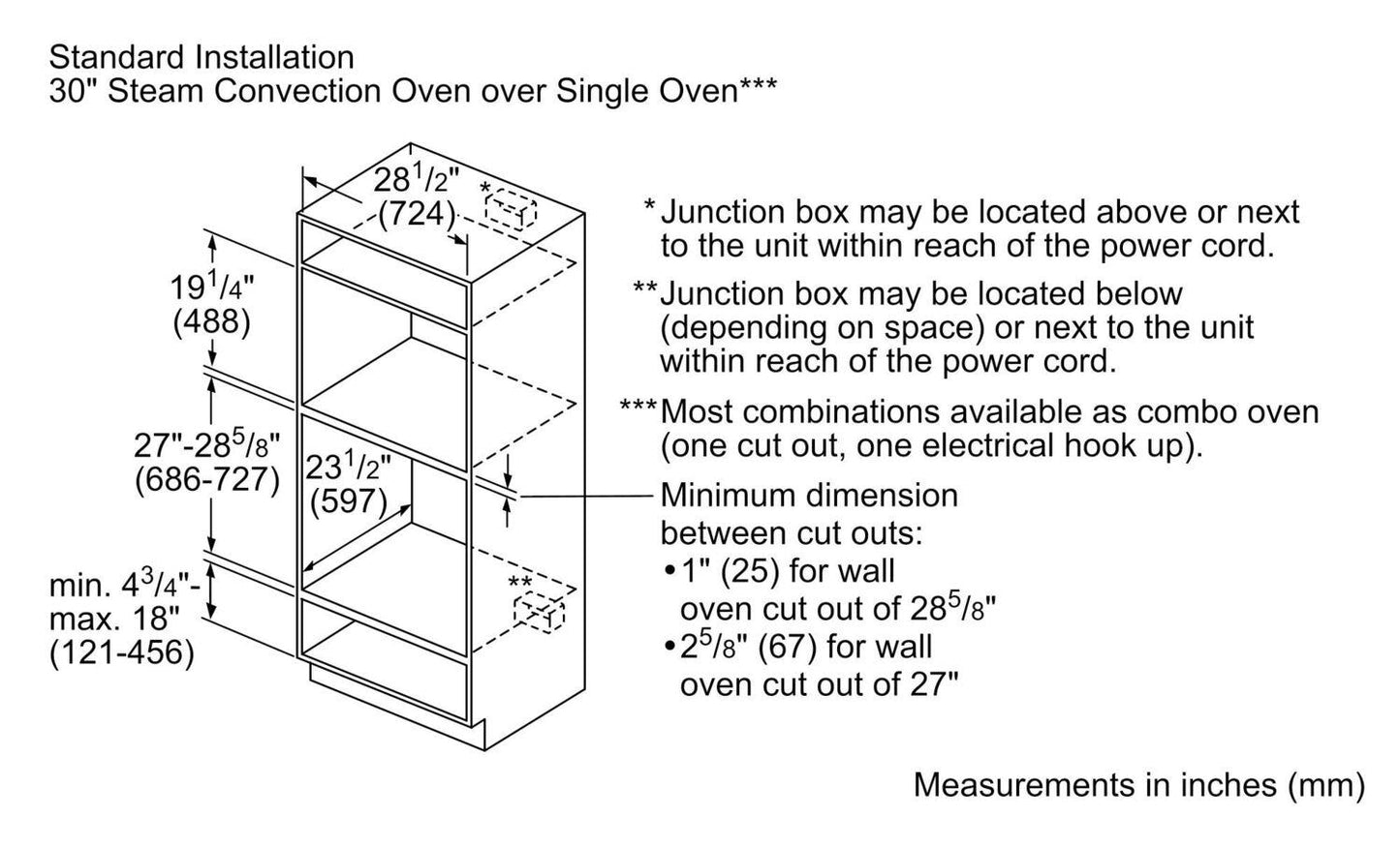Bosch HBL5451UC 500 Series, Built-in oven, 30'', Stainless steel