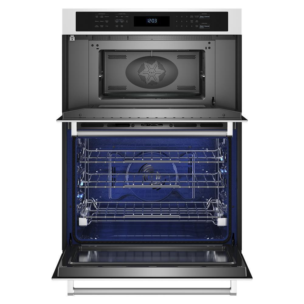 KOEC530PWH KitchenAid® 30 Combination Microwave Wall Ovens with Air Fry Mode.