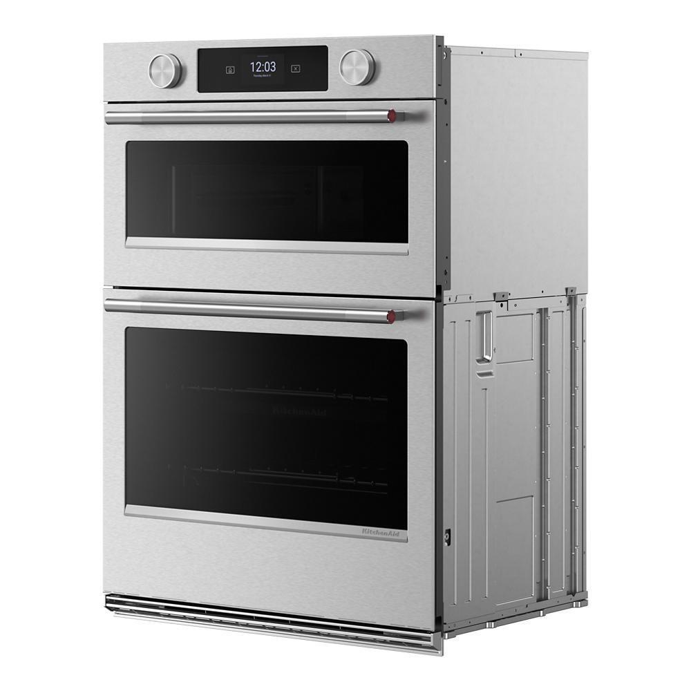 Kitchenaid KOEC730SPS 30-inch Smart Electric Combo Wall Oven with Assisted Cooking Modes - PrintShield™ Finish